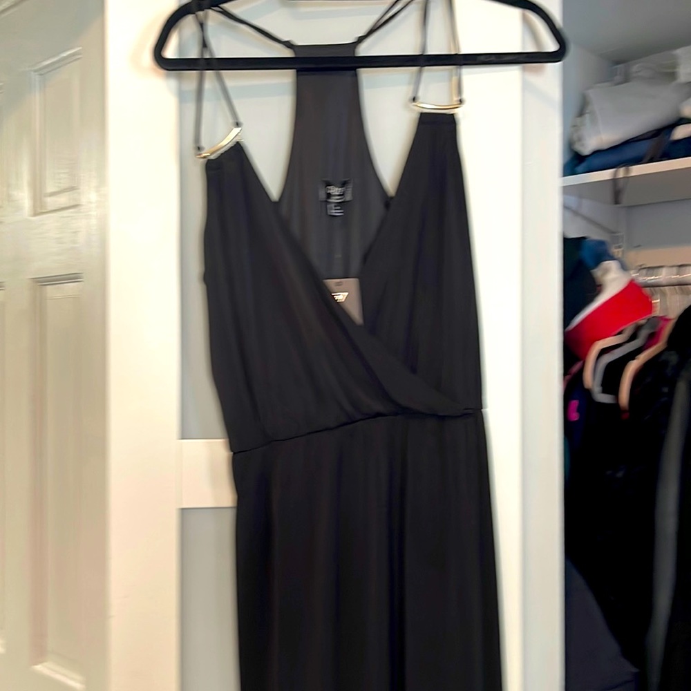Long black dress